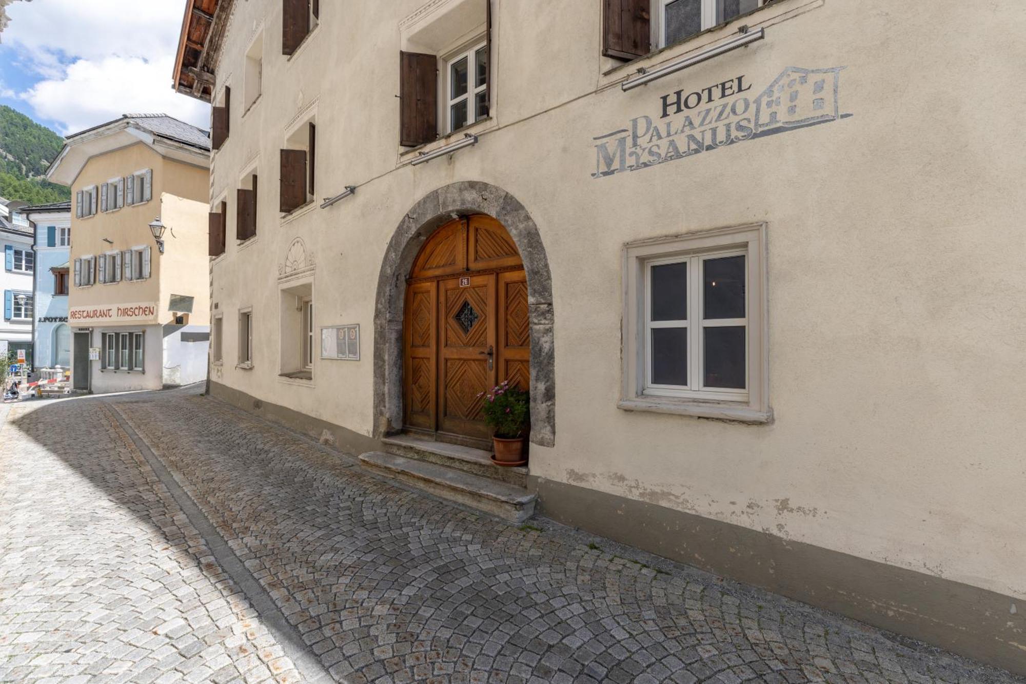 Palazzo Mysanus Samedan Hotel Exterior foto