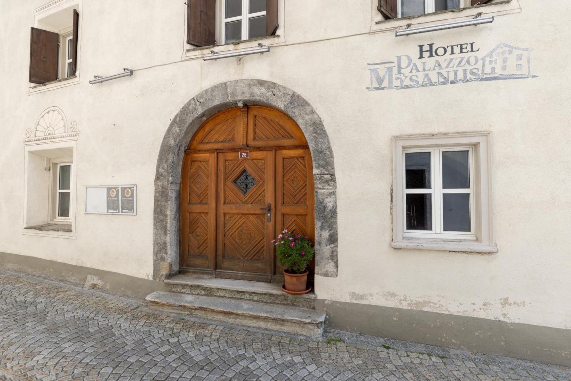 Palazzo Mysanus Samedan Hotel Exterior foto